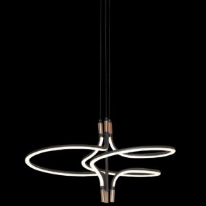 Đèn gắn trần trang trí Slister Ø575mm - LED 18W - 3 CĐ