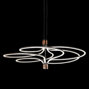 Đèn treo trần trang trí Slister Ø816mm - LED 65W - 3 CĐ