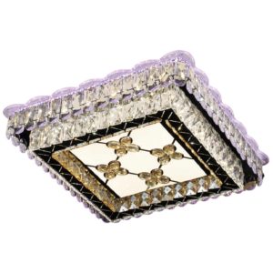 Đèn mâm pha lê Slister 500*500mm - LED 185W - 3 CĐ