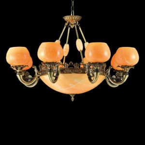 Đèn chùm nến Slister Ø1000*H560mm - E27*11 - chất liệu: đồng thau