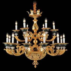 Đèn chùm nến Slister Ø1000*1500mm - E14*18 - chất liệu: đồng thau