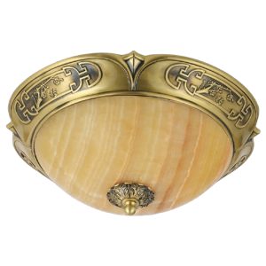 Đèn mâm trang trí Slister Ø400mm - E27*3 - chất liệu: đồng thau