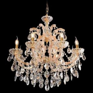 Đèn chùm pha lê Ai Cập Slister Ø700*H700mm - E14*8