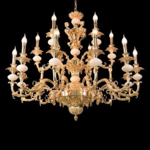 Đèn chùm nến Slister Ø1050*H880mm - E14*18 - chất liệu: đồng thau