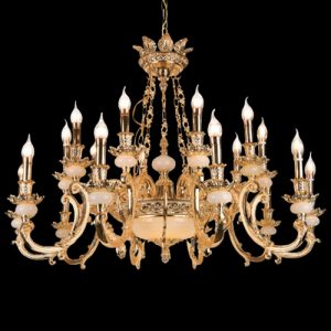 Đèn chùm nến Slister Ø1050*H800mm - E14*20 - chất liệu: đồng thau