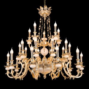 Đèn chùm nến Slister Ø1050*H950mm - E14*25 - chất liệu: đồng thau