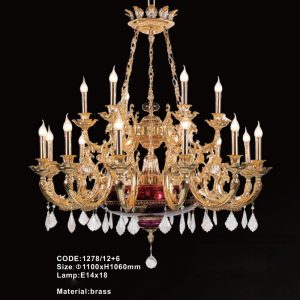 Đèn chùm nến Slister Ø1100*H1060mm - E14*18