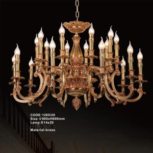 Đèn chùm nến Slister Ø900*H600mm - E14*20