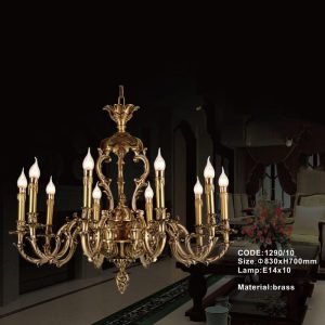 Đèn chùm nến Slister Ø830*H700mm - E14*10