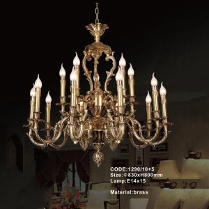 Đèn chùm nến Slister Ø830*H800mm - E14*15