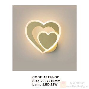 Đèn tường trong nhà Slister 200*210mm - LED 22W