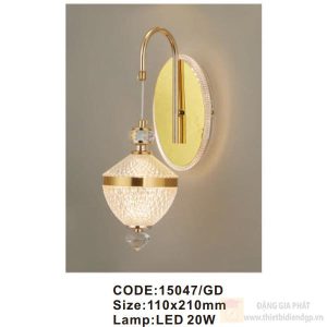 Đèn tường trong nhà Slister 110*210mm - LED 20W