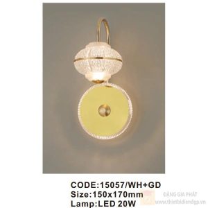 Đèn tường trong nhà Slister 150*170mm - LED 20W