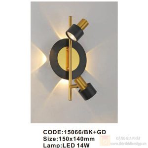 Đèn tường trong nhà Slister 150*140mm - LED 14W