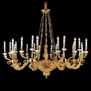 Đèn chùm nến Slister Ø1500*1200mm - E14*32 - chất liệu: đồng thau