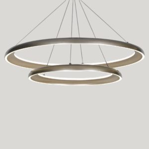 Đèn treo trang trí Slister Ø800+600mm - LED 110W - 3 CĐ