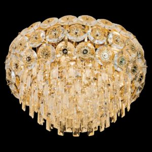 Đèn mâm pha lê trang trí Slister Ø600*H380mm - E14*9