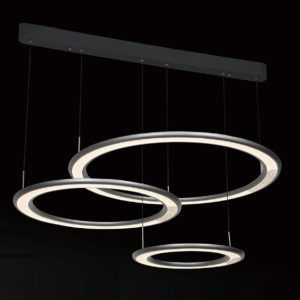 Đèn treo trang trí Slister Ø820+620+420mm - LED 135W - 3 CĐ