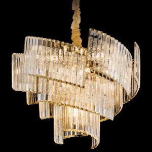 Đèn chùm pha lê Slister Ø800*H560mm - E14*15