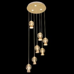 Đèn treo pha lê Slister Ø400*H1200mm - LED 51W- 3000K