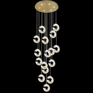 Đèn treo trang trí Slister Ø600*H3000mm - LED 66W - 3 CĐ