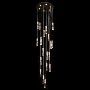 Đèn treo pha lê Slister Ø600*H3000mm - LED 132W- 3000K