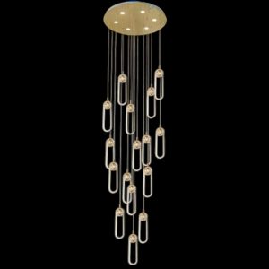 Đèn treo pha lê Slister Ø600*H3000mm - LED 210W - 3 CĐ