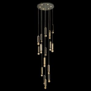 Đèn treo pha lê Slister 600*H3000mm - LED 242W - 3 CĐ