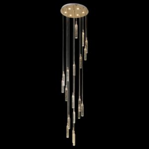 Đèn treo pha lê Slister Ø600*H3000mm - LED 113W - 3 CĐ