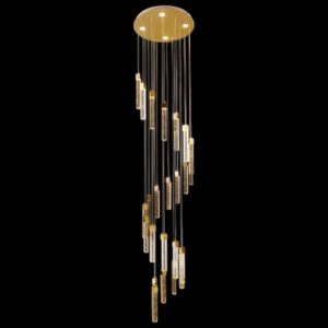 Đèn treo pha lê Slister Ø600*H3000mm - LED 84W - 3 CĐ