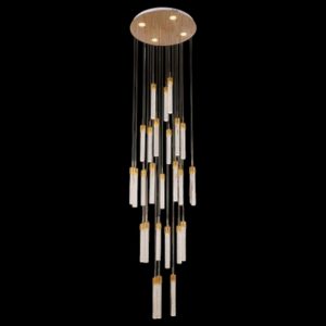 Đèn treo pha lê Slister Ø600*H3000mm - LED 92W - 3 CĐ