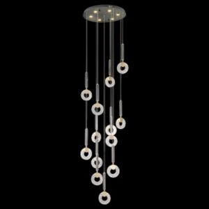 Đèn treo pha lê Slister Ø600*H3000mm - LED 96W-3000K