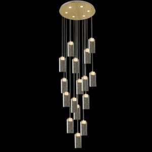 Đèn treo pha lê Slister Ø600*H3000mm - LED 114W - 3000K