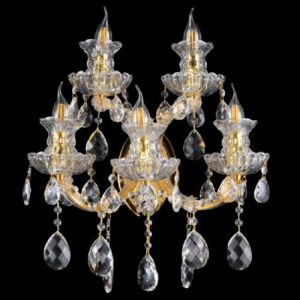 Đèn tường pha lê Slister L300*W430*H440mm - E14*5