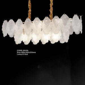 Đèn treo pha lê Slister 800*300*255mm - E14*8