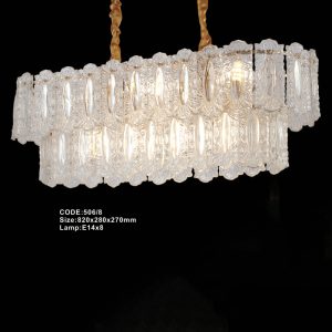 Đèn treo pha lê Slister 820*280*270mm - E14*8