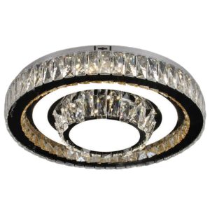 Đèn mâm pha lê Slister Ø600mm - LED 145W - 3CĐ