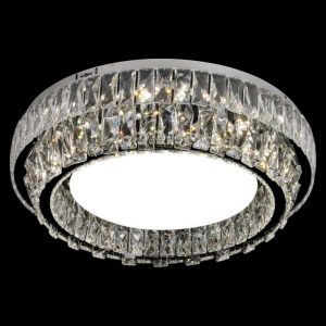 Đèn mâm pha lê Slister Ø600mm - LED 288W - 3 CĐ