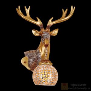 Đèn tường thiết kế cổ điển đầu hươu A & B Slister 250*400mm - E27