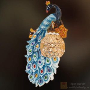 Đèn tường thiết kế cổ điển hình con công A & B Slister - 200*500mm - E27