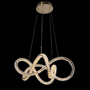 Đèn treo pha lê Slister Ø550mm - LED 68W - 3 CĐ