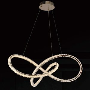 Đèn treo pha lê Slister Ø780mm - LED 72W - 3 CĐ