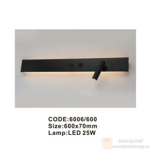 Đèn tường trong nhà Slister 600*70mm - LED 25W