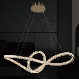 Đèn treo pha lê Slister 800*300mm - LED 58W - 3 CĐ