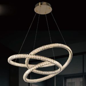 Đèn treo pha lê Slister Ø650*550mm - LED 77W - 3 CĐ