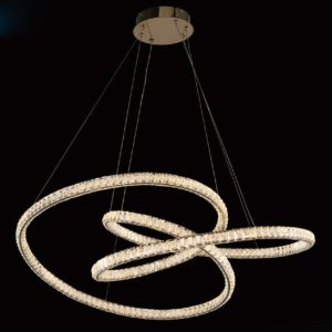 Đèn treo pha lê Slister Ø850*700mm - LED 97W - 3 CĐ