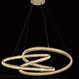 Đèn treo pha lê Slister Ø800mm - LED 206W - 3 CĐ