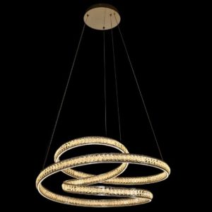 Đèn treo pha lê Slister 850*700mm - LED 200W - 3 CĐ