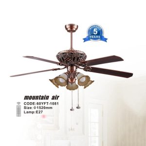 Quạt trần đèn trang trí Slister Ø1520mm - E27