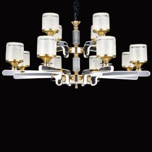 Đèn chùm pha lê Slister Ø900*H500mm - LED 3 CĐ